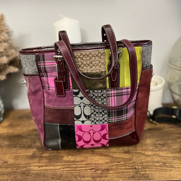 Coach patchwork tote - Picture 1 of 11
